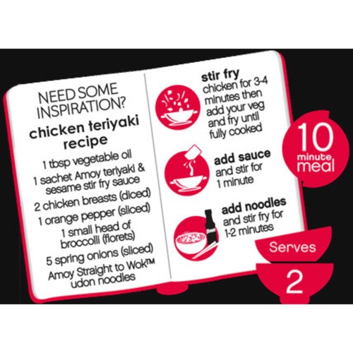 Amoy Teriyaki & Toasted Sesame Seeds Stir Fry Sauce thumbnail 3