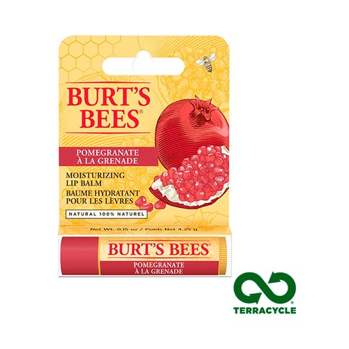 Burt's Bees Moisturising Pomegranate Lip Balm thumbnail 3