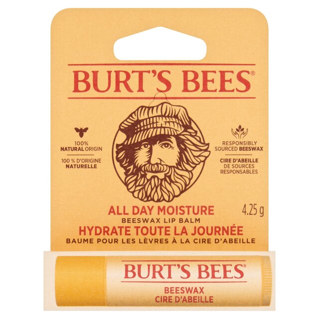 Burt's Bees Moisturising Beeswax Lip Balm thumbnail 2