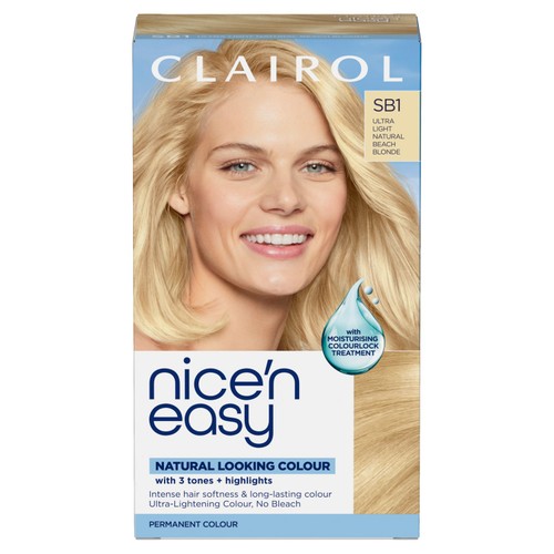 Clairol Nice'n Easy Hair Dye Ultralight Natural Beach Blonde