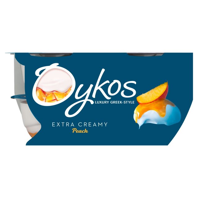 Oykos Peach Luxury Greek Style Yoghurt thumbnail 7