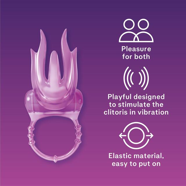 Durex Intense Devil Ring Sex Toy Vibrating Clit Stimulator thumbnail 2