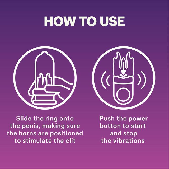 Durex Intense Devil Ring Sex Toy Vibrating Clit Stimulator thumbnail 6