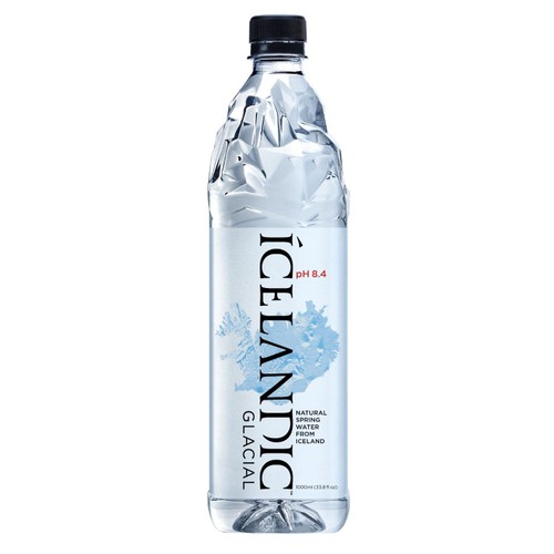 Icelandic Glacial Alkaline Mineral Water rPET Bottle
