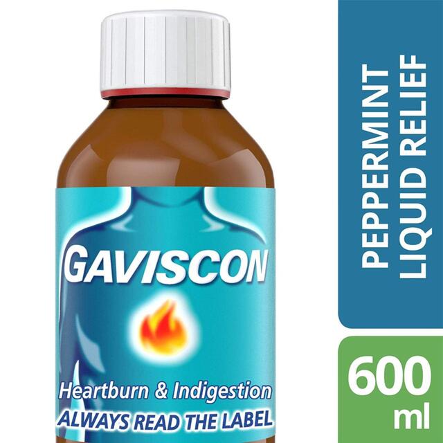 Gaviscon Liquid Heartburn & Indigestion Peppermint thumbnail 2