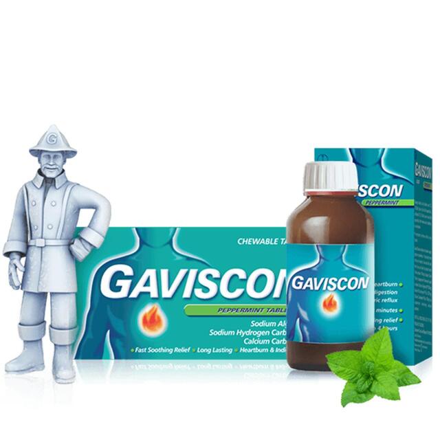 Gaviscon Liquid Heartburn & Indigestion Peppermint thumbnail 6