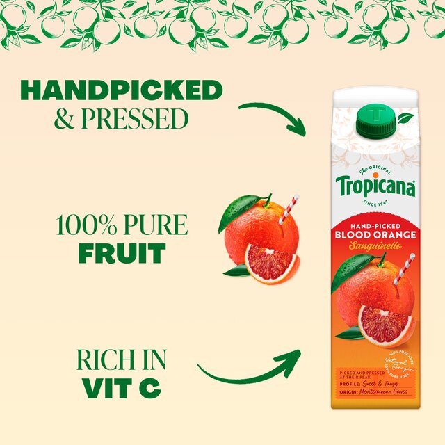 Tropicana Pure Sanguinello Blood Orange Fruit Juice thumbnail 3