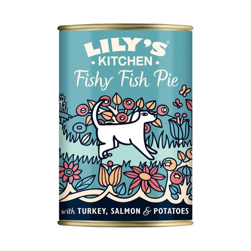 Lily's Kitchen Fishy Fish Pie with Peas for Dogs