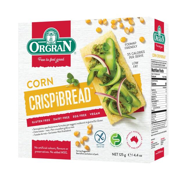 Orgran Corn Crispbread thumbnail 2