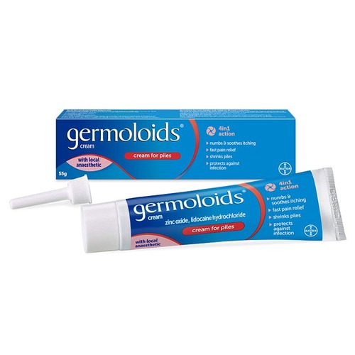 Germoloids Triple Action Haemorrhoids & Piles Cream thumbnail 2
