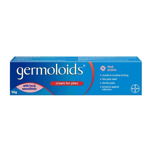 Germoloids Triple Action Haemorrhoids & Piles Cream thumbnail 3