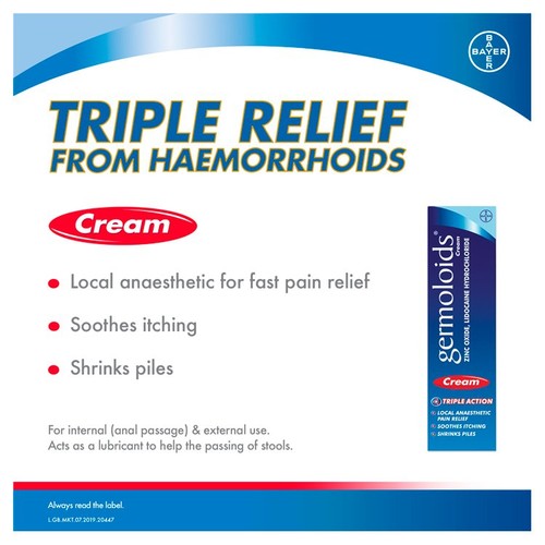 Germoloids Triple Action Haemorrhoids & Piles Cream thumbnail 6