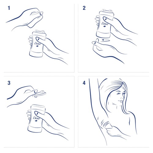 Dove Pomegranate Maximum Protection Deodorant thumbnail 3