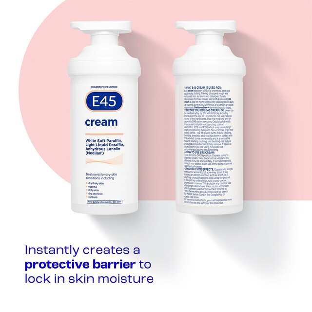 E45 Moisturiser Body Cream for Dry Skin & Eczema thumbnail 4