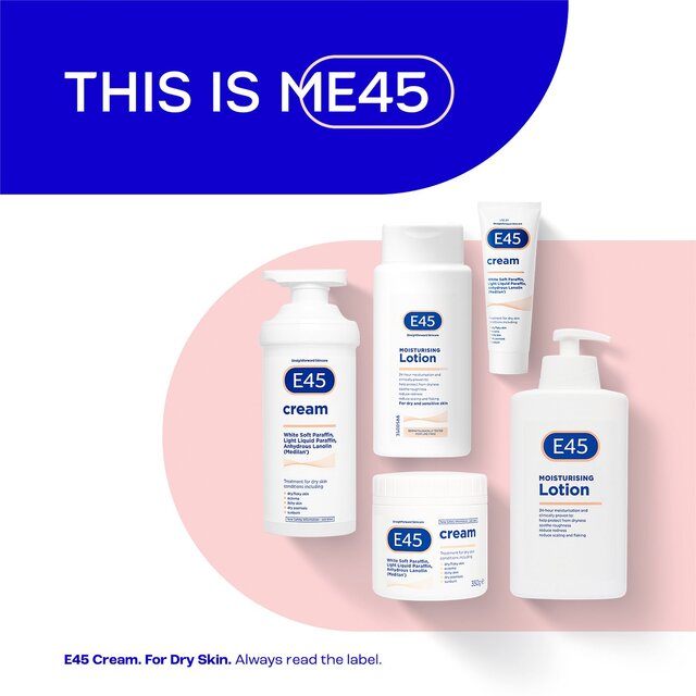 E45 Moisturiser Body Cream for Dry Skin & Eczema thumbnail 6