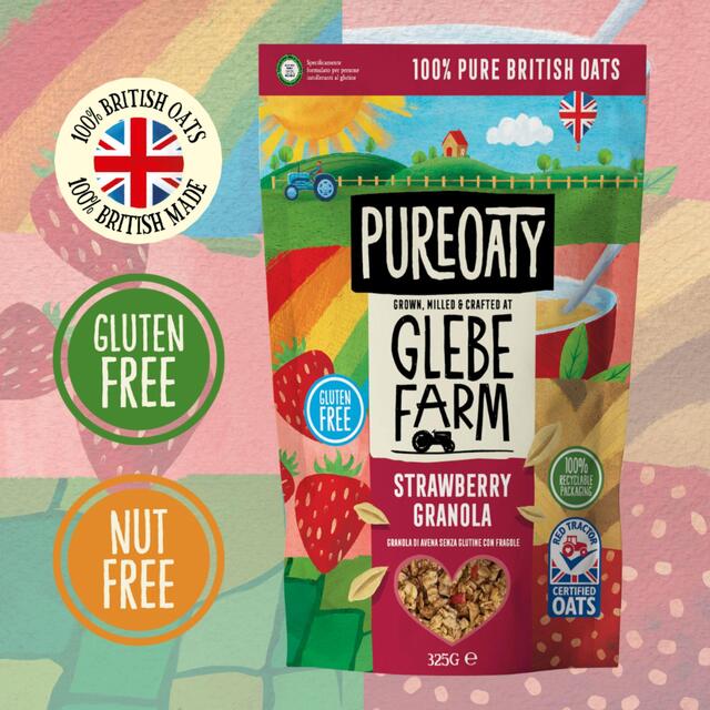 Glebe Farm Gluten Free Strawberry Oat Granola Crisp thumbnail 2