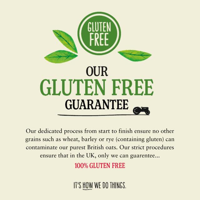 Glebe Farm Gluten Free Porridge Oats thumbnail 3
