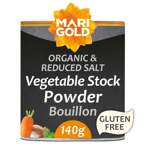 Marigold Organic Vegan Bouillon Powder Reduced Salt