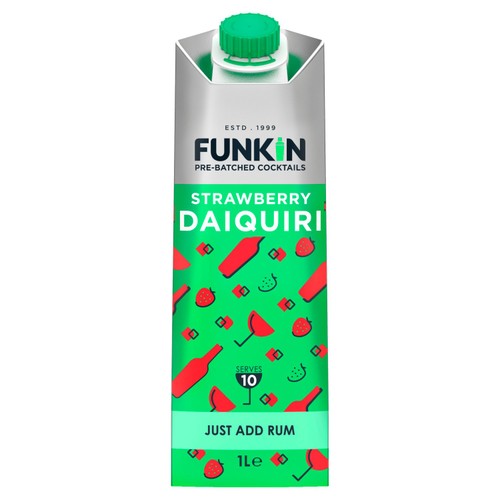 Funkin Strawberry Daiquiri Cocktail Mixer