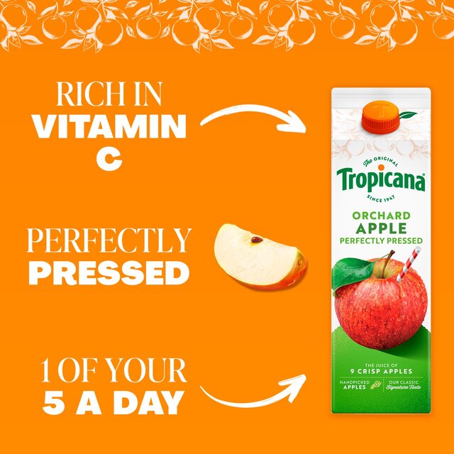 Tropicana Pressed Apple Fruit Juice thumbnail 3