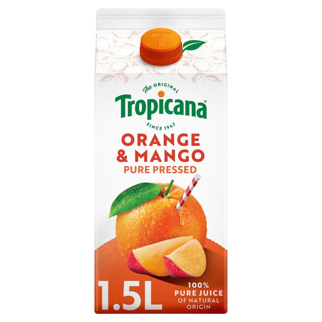Tropicana Pure Orange & Mango Fruit Juice thumbnail 2