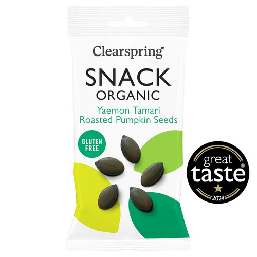 Clearspring Organic Tamari Roasted Pumpkin Seeds