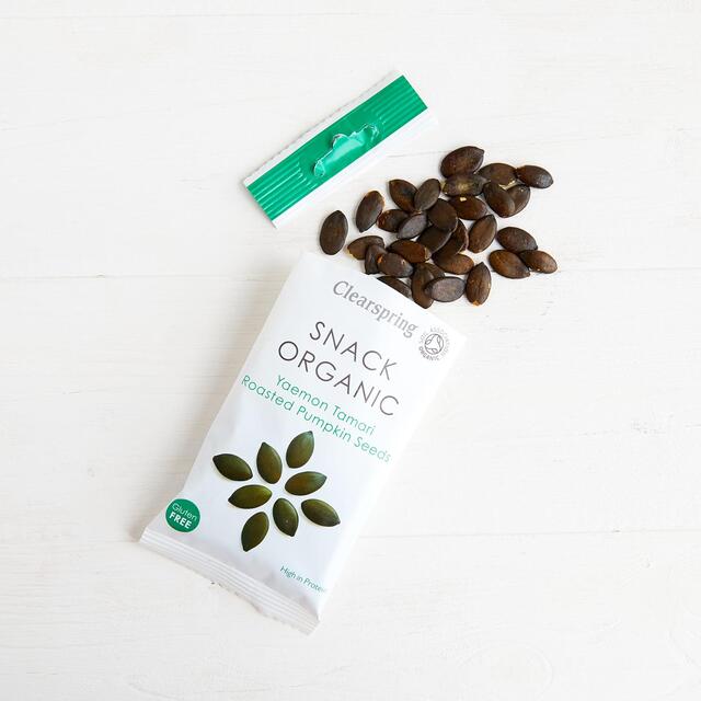 Clearspring Organic Tamari Roasted Pumpkin Seeds thumbnail 3