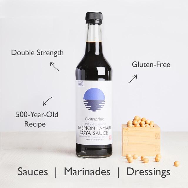Clearspring Organic Yaemon Tamari Soya Sauce thumbnail 2