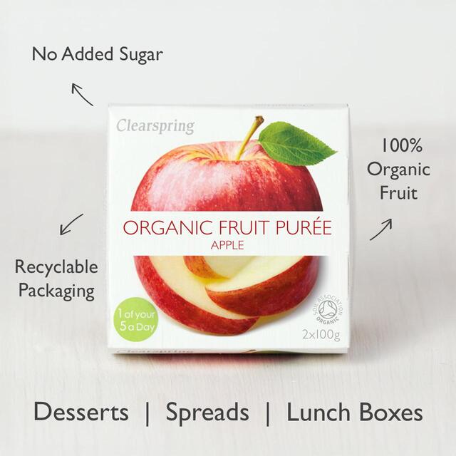Clearspring Organic Apple Puree thumbnail 2