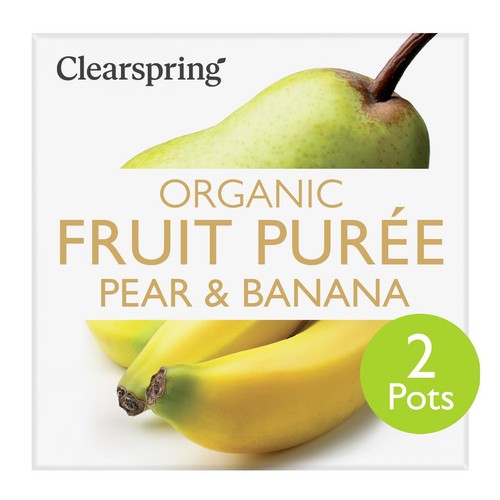 Clearspring Organic Pear & Banana Puree