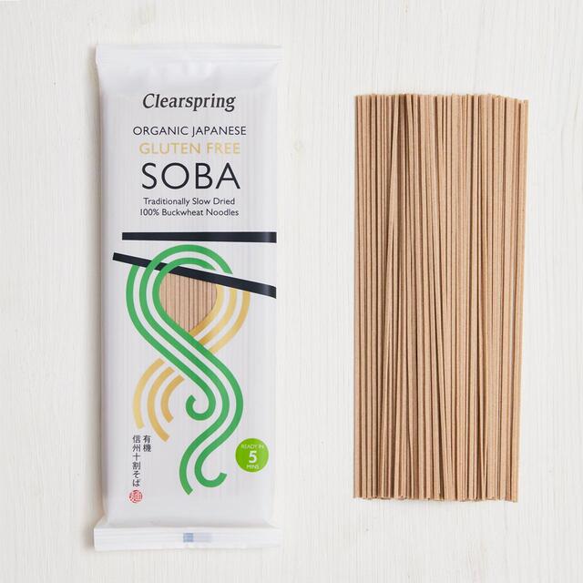 Clearspring Wheat Free Organic Soba Buckwheat Noodles thumbnail 3