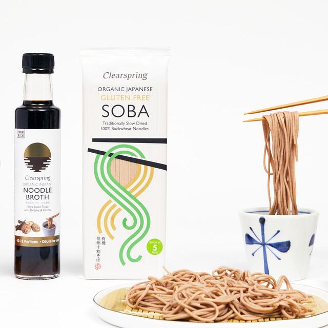 Clearspring Wheat Free Organic Soba Buckwheat Noodles thumbnail 5