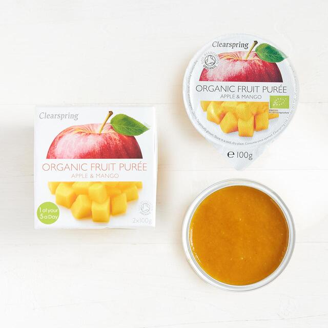 Clearspring Organic Apple & Mango Puree thumbnail 3