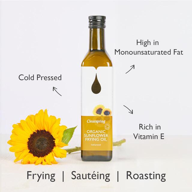 Clearspring Organic Sunflower Frying Oil thumbnail 2
