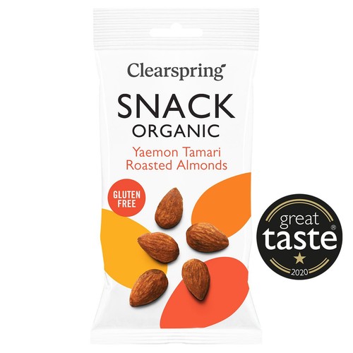 Clearspring Gluten Free Organic Tamari Roasted Almonds