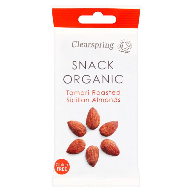 Clearspring Gluten Free Organic Tamari Roasted Almonds thumbnail 2