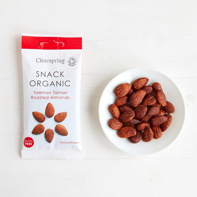 Clearspring Gluten Free Organic Tamari Roasted Almonds thumbnail 4