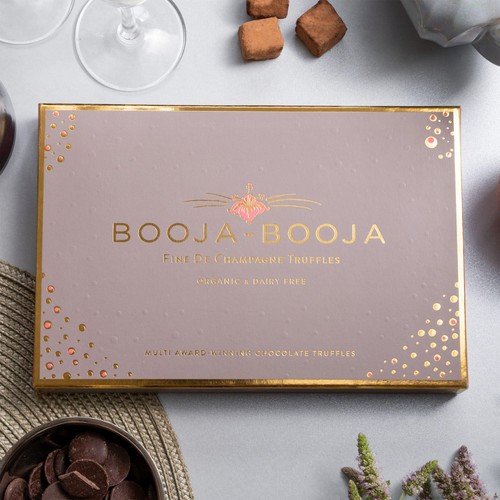 Booja-Booja Dairy Free Fine de Champagne Chocolate Truffles thumbnail 4