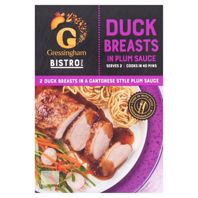 Gressingham Bistro 2 Duck Breasts In Plum Sauce