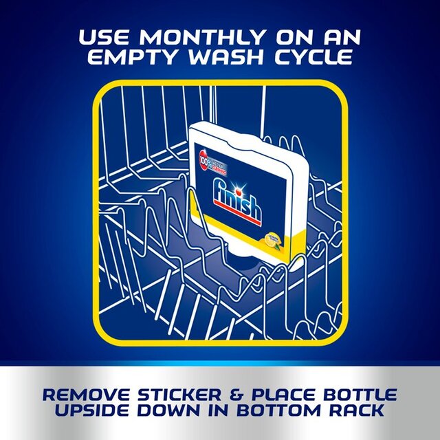 Finish Dishwasher Machine Cleaner Lemon Scent thumbnail 3