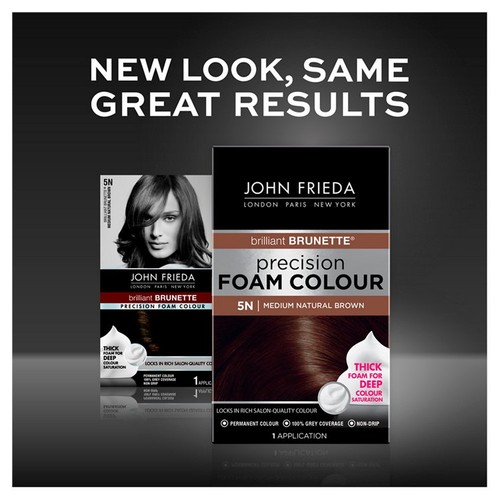 John Frieda Precision Foam Colour Medium Natural Brown 5N thumbnail 4