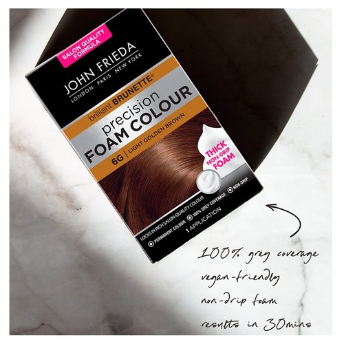 John Frieda Precision Foam Colour Medium Natural Brown 5N thumbnail 5