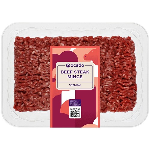 Ocado Beef Steak Mince 10% Fat