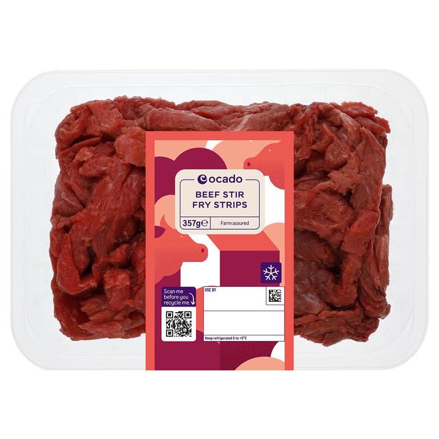 Ocado Lean Beef Stir Fry Strips thumbnail 2