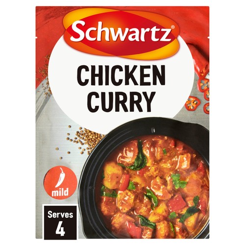 Schwartz Chicken Curry Slow Cook Recipe Mix thumbnail 2