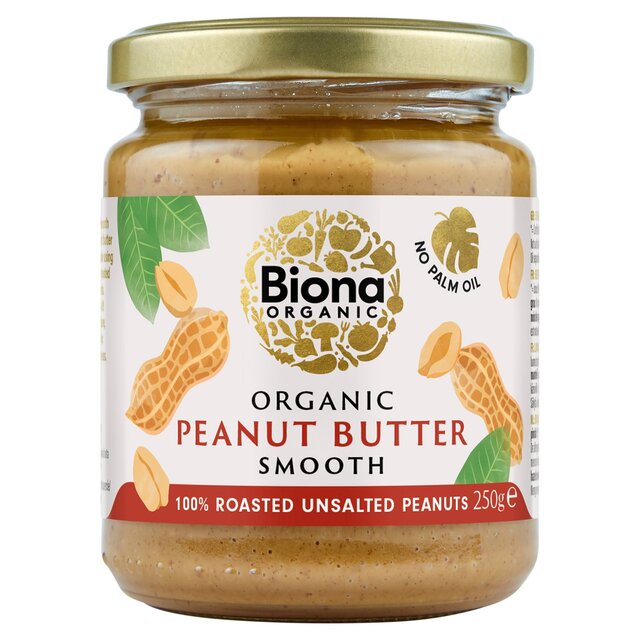 Biona Organic Peanut Butter Smooth (free from Palm Fat)