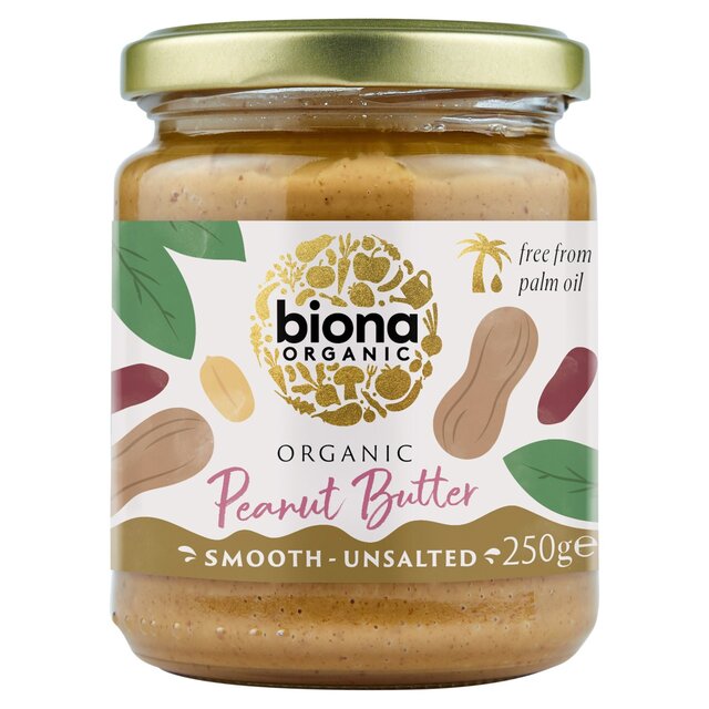 Biona Organic Peanut Butter Smooth (free from Palm Fat) thumbnail 2