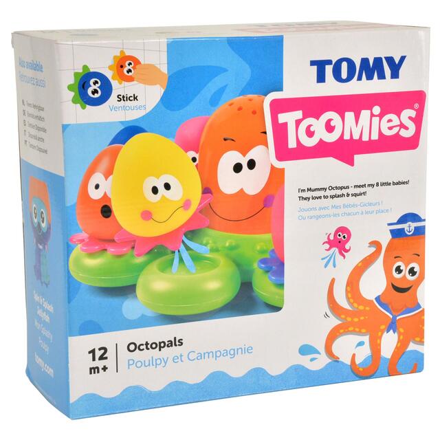 TOMY Toomies Octopals Bath Squirters, 12mths+ thumbnail 2
