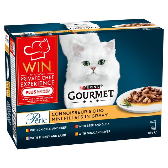 Gourmet Perle Connoisseur's Collection in Gravy Wet Cat Food thumbnail 3