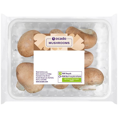 Ocado Chestnut Mushrooms thumbnail 2